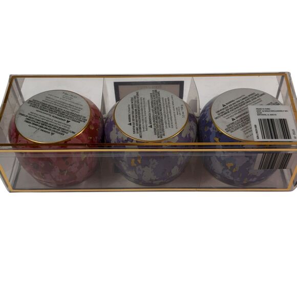 NEW Huntington Home 3 Pack Mini Candle Tin Maple Apple Berries Winter Fall 3.5oz - Picture 11 of 11